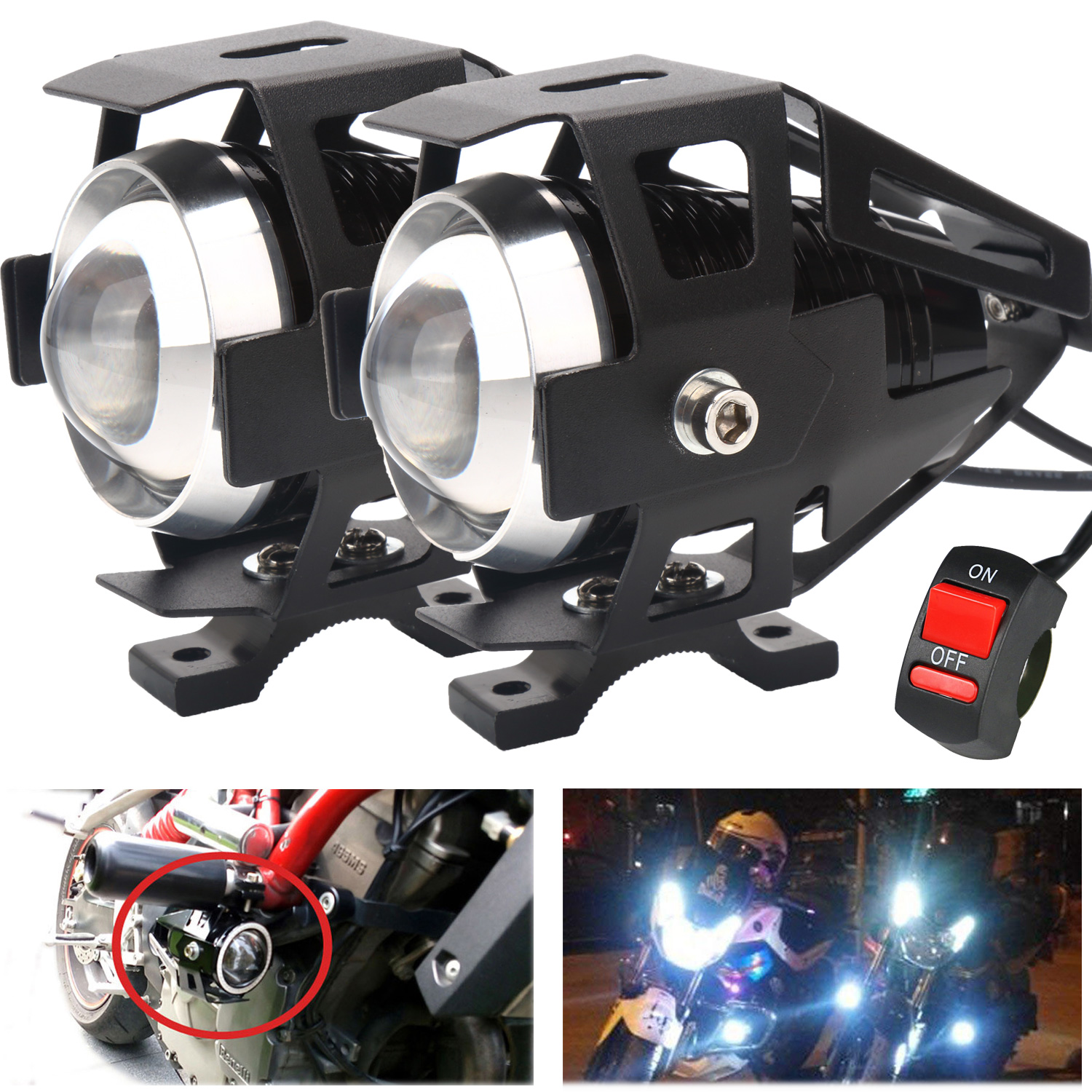 Super Bright Motorcycle Headligh