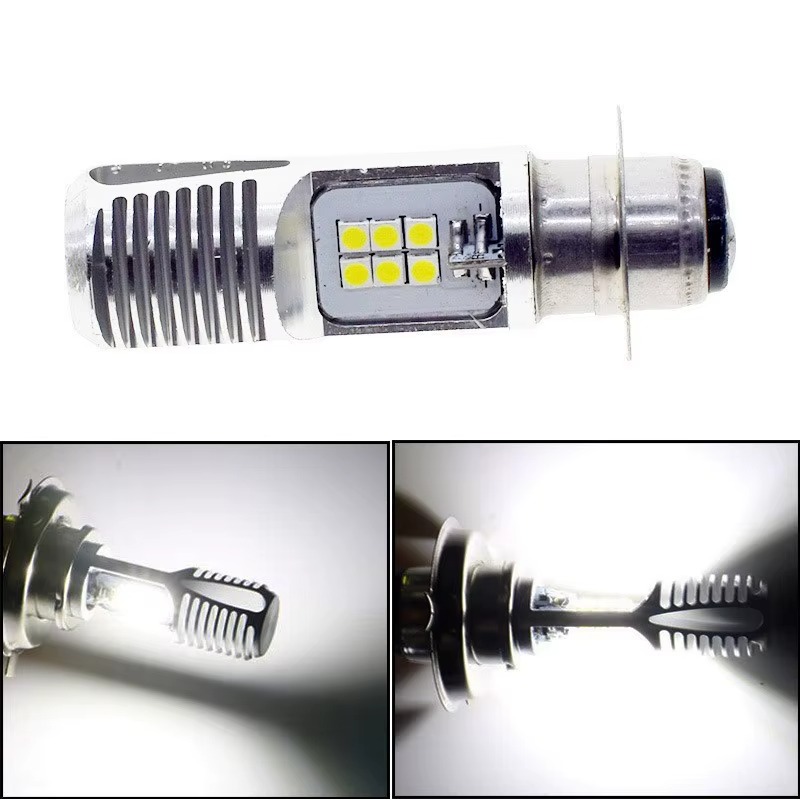 Pakrys Universal Single Claw HY9SR Motorcycle LED Headlight - Plug and Play High Low Beam DRL Headli