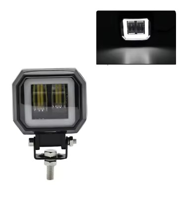 Pakrys 3 Inch 20W LED Fog Light - Super Bright Waterproof Motorcycle Auxiliary Light for Harley Spor
