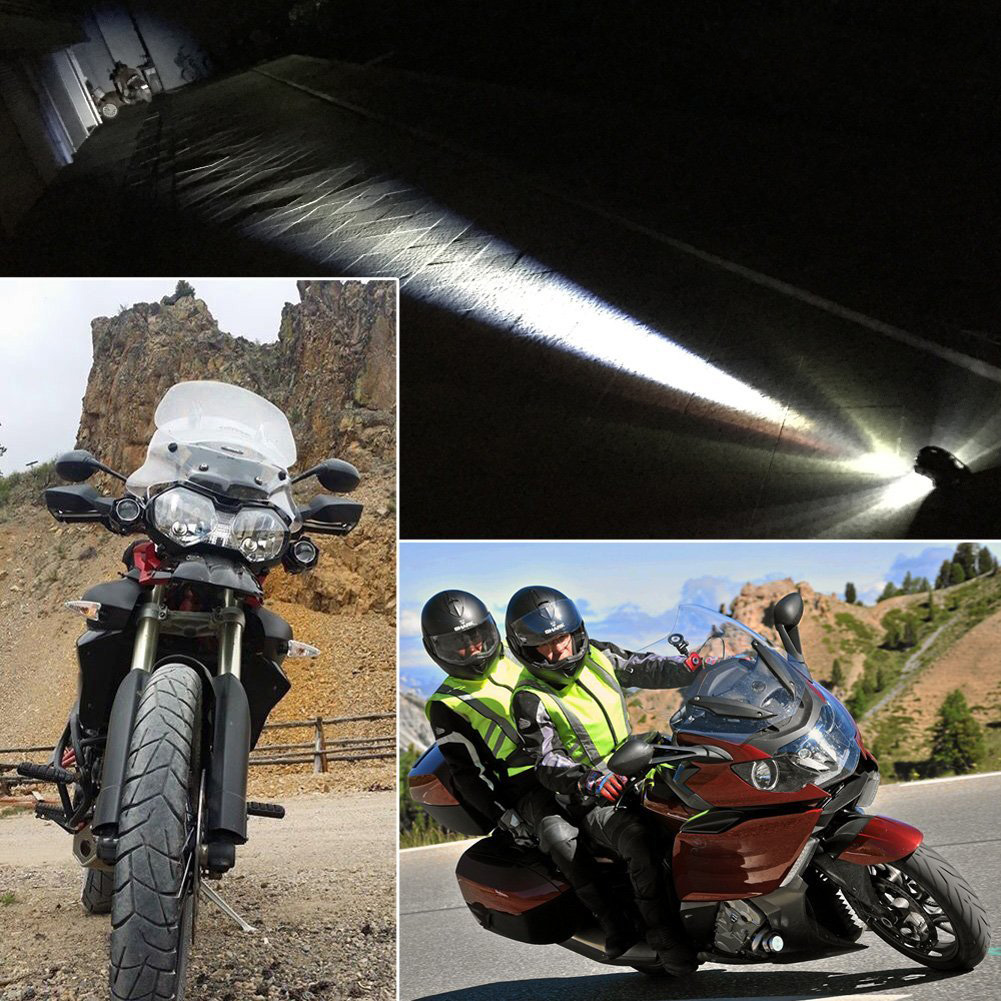 Pakrys U2 Laser Cannon LED Work Light - High Power Waterproof Driving Spotlight for Car Truck Motorc