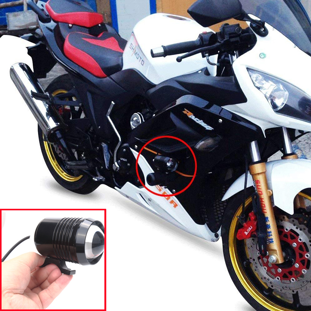 Pakrys U2 Laser Cannon LED Work Light - High Power Waterproof Driving Spotlight for Car Truck Motorc