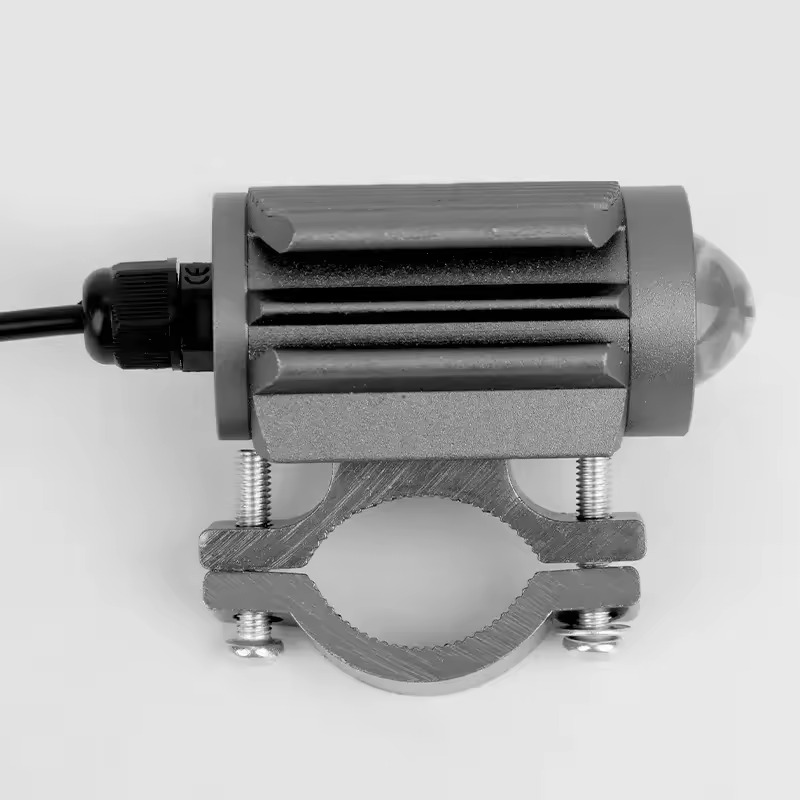 Pakrys 40W Dual Color Yellow White Motorcycle LED Light - Super Bright Waterproof Fog Driving Light 