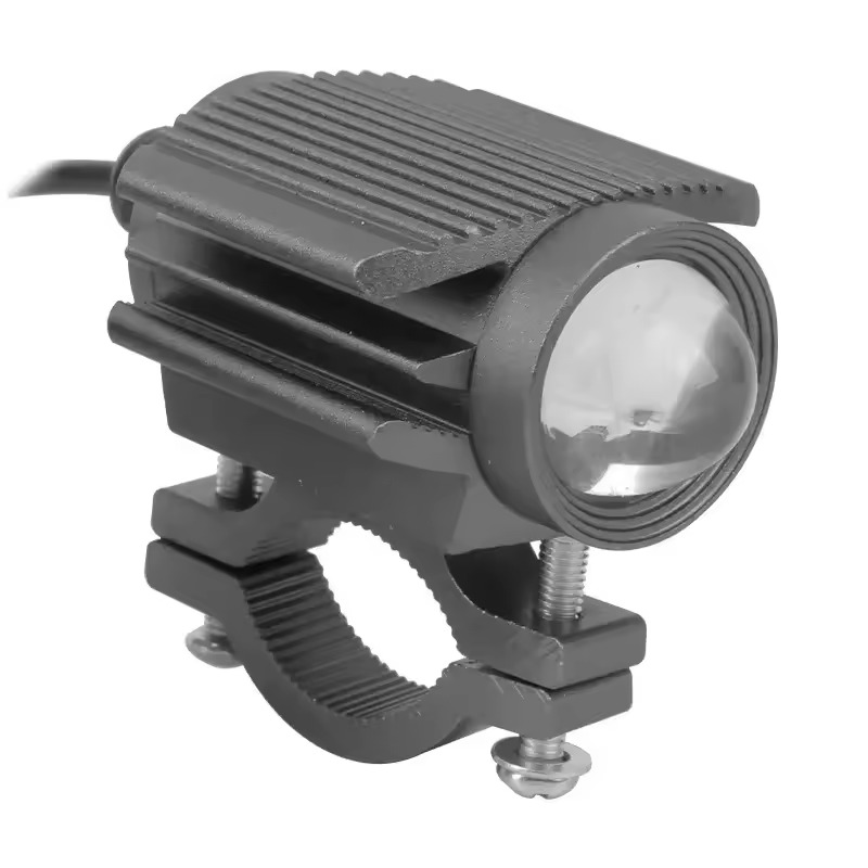 Pakrys 40W Dual Color Yellow White Motorcycle LED Light - Super Bright Waterproof Fog Driving Light 