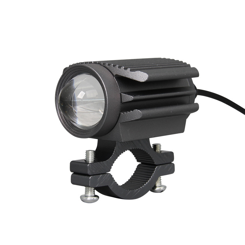 Pakrys 40W Dual Color Yellow White Motorcycle LED Light - Super Bright Waterproof Fog Driving Light 