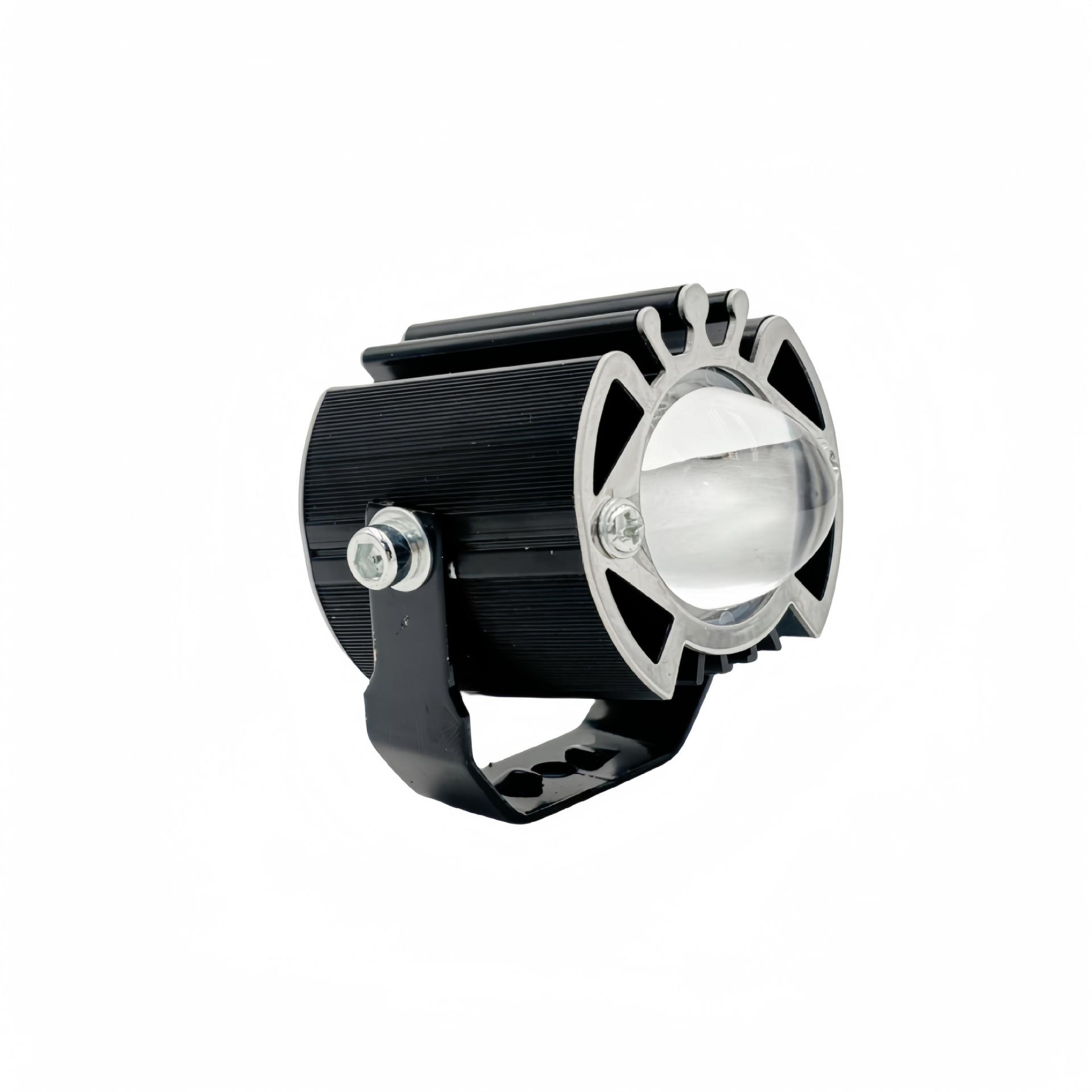 Super Bright Pakrys Aluminum LED Motorcycle Spotlights - Waterproof IP67 Auxiliary Driving Light wit